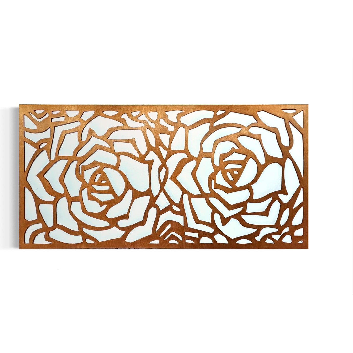 Tablou / Panou decorative din lemn- Roses